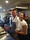 Chef Chris Van Hooydonk and his wife Mikkel.