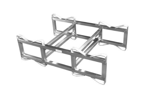 Double Bar Rack, Stainless Steel