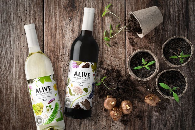 Alive Wine Labels