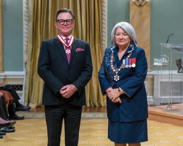 Governor General Mary Simon and John Peller